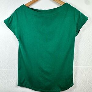 Boden Green Boatneck T-Shirt